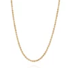 Cheapest 👍 2.5 Millimeter Glitter Necklace in 14K Yellow Gold by Belk & Co. 🔥