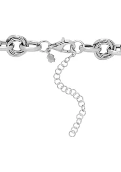 New 🥰 Sterling Silver Graduated Circles Interlock Necklace by Belk & Co. 🌟 -DealsBelk & Co. Store Belk 17731