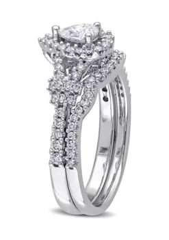 Top 10 🥰 3/4 CT TW Pear and Round Shape Diamond Halo Split Shank Bridal Set in 14k White Gold by Belk & Co. 👏 8 Top 10 🥰 3/4 CT TW Pear and Round Shape Diamond Halo Split Shank Bridal Set in 14k White Gold by Belk & Co. 👏 -DealsBelk & Co. Store Belk 17754