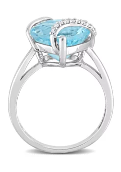Wholesale ๐งจ 9 CT TGW Sky Blue Topaz and Diamond Accent Heart Wrapped Ring in Sterling Silver by Belk & Co. ๐ 10 Wholesale ๐งจ 9 CT TGW Sky Blue Topaz and Diamond Accent Heart Wrapped Ring in Sterling Silver by Belk & Co. ๐ -DealsBelk & Co. Store Belk 17779