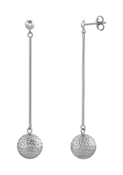 Cheapest ✨ 12.5-13mm Cultured Freshwater Pearl and 2 CT TW Diamond Cluster Drop Earrings in 14k White Gold by Belk & Co. 🎁 -DealsBelk & Co. Store Belk 1778