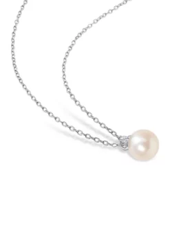 Best reviews of 🥰 8-8.5mm Freshwater Cultured Pearl and Diamond Accent Pearl Pendant with Chain in Sterling Silver by Belk & Co. 💯 8 Best reviews of 🥰 8-8.5mm Freshwater Cultured Pearl and Diamond Accent Pearl Pendant with Chain in Sterling Silver by Belk & Co. 💯 -DealsBelk & Co. Store Belk 17954