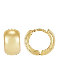 Budget 🛒 14K Yellow Gold Huggie Hoop by Belk & Co. 🎉