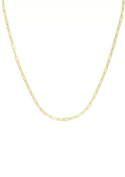 Flash Sale ⭐ 14KY PAPERCLIP CHAIN by Belk & Co. 👏