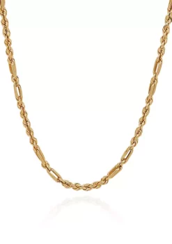 Best Pirce ✨ 14k Yellow Gold Milano Hollow Chain Necklace by Belk & Co. 😉