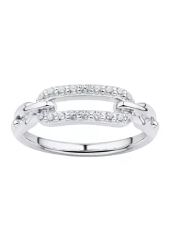 New ⌛ 1/6 ct. t.w. Diamond Ring in Sterling Silver by Belk & Co. 😀 -DealsBelk & Co. Store Belk 18181