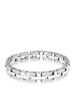 Deals 🛒 Men's Stainless Steel Link Bracelet by Belk & Co. ❤️ -DealsBelk & Co. Store Belk 18184