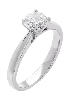 Best deal ❤️ Grown With Love 1 ct. t.w. Lab Grown Diamond Solitaire Ring in 14K White Gold by Belk & Co. 👍 -DealsBelk & Co. Store Belk 18284