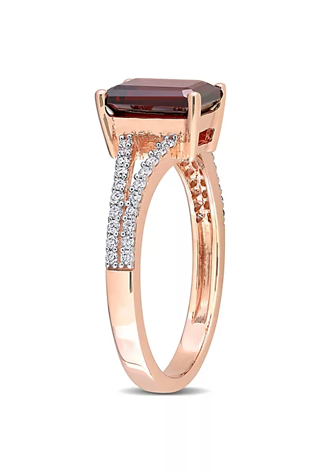 Coupon ๐ 2.13 ct. t.g.w. Garnet and 1/5 ct. t.w. Diamond Split Shank Ring in 14K Rose Gold by Belk & Co. ๐คฉ 4 Coupon ๐ 2.13 ct. t.g.w. Garnet and 1/5 ct. t.w. Diamond Split Shank Ring in 14K Rose Gold by Belk & Co. ๐คฉ - Image 4