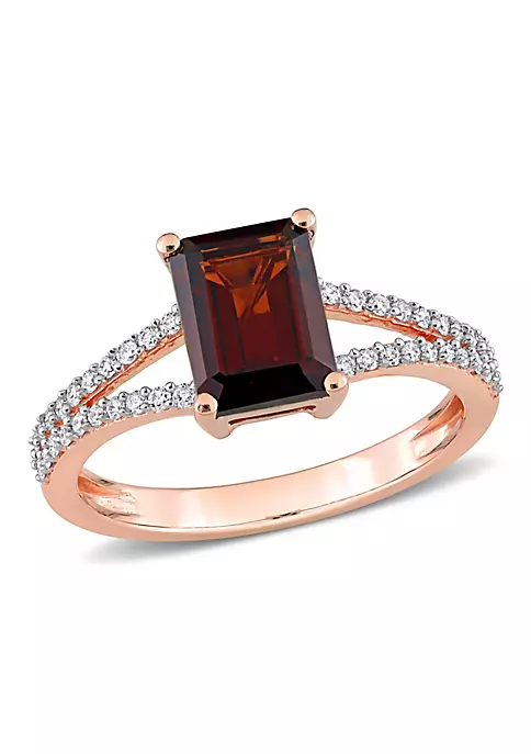 Coupon ๐ 2.13 ct. t.g.w. Garnet and 1/5 ct. t.w. Diamond Split Shank Ring in 14K Rose Gold by Belk & Co. ๐คฉ 6 Coupon ๐ 2.13 ct. t.g.w. Garnet and 1/5 ct. t.w. Diamond Split Shank Ring in 14K Rose Gold by Belk & Co. ๐คฉ - Image 6