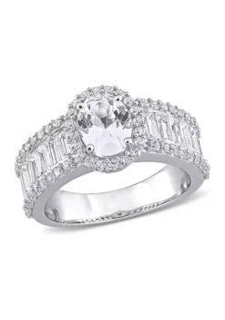 New โญ Lab Created 4.6 CT TGW Created White Sapphire Oval Halo Ring in 10k White Gold by Belk & Co. ๐ 11 New โญ Lab Created 4.6 CT TGW Created White Sapphire Oval Halo Ring in 10k White Gold by Belk & Co. ๐ -DealsBelk & Co. Store Belk 18364