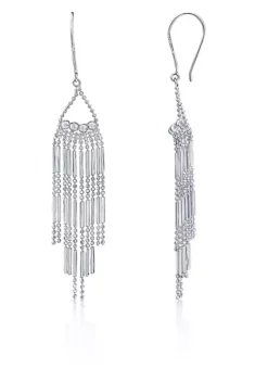 Deals 💯 Drop Bead Earrings in Sterling Silver by Belk & Co. 💯