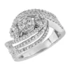 Coupon ⌛ 1 ct. t.w. Diamond Ring in 10K White Gold by Belk & Co. 💯