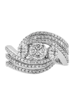 Coupon ⌛ 1 ct. t.w. Diamond Ring in 10K White Gold by Belk & Co. 💯 -DealsBelk & Co. Store Belk 18440