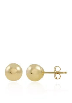 Top 10 🥰 6 Millimeter Ball Earrings in 14K Gold by Belk & Co. 🔔 -DealsBelk & Co. Store Belk 185