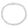 Budget 😉 3.5MM Oval Link Bracelet in Sterling Silver, 9 by Belk & Co. 👏
