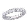 Best reviews of 🥰 3.25 ct. t.w. Lab Created Moissanite Eternity Ring in 10K White Gold by Belk & Co. 🎉