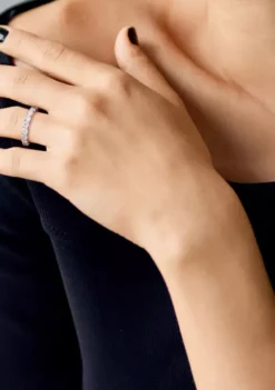 Best reviews of 🥰 3.25 ct. t.w. Lab Created Moissanite Eternity Ring in 10K White Gold by Belk & Co. 🎉 -DealsBelk & Co. Store Belk 18554