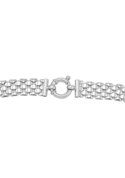 Best reviews of 😀 Sterling Silver Backside Wide Links Necklace by Belk & Co. ⭐ -DealsBelk & Co. Store Belk 18562