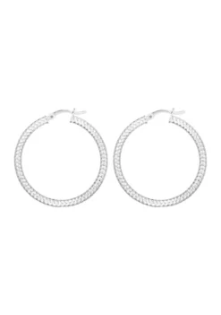 Promo 🎁 Sterling Silver Round Tube Earring by Belk & Co. ✨ -DealsBelk & Co. Store Belk 18588