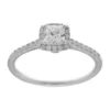Budget 🧨 1 ct. t.w. Diamond Engagement Ring in 14K White Gold by Belk & Co. ✨