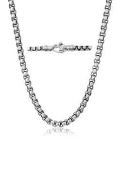 Buy 🥰 Men's Stainless Steel Link Necklace by Belk & Co. 🎉 -DealsBelk & Co. Store Belk 18629