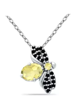 Deals ๐ 1.24 ct. t.w. Citrine and Black Spinel Bee Necklace, Sterling Silver by Belk & Co. ๐งจ 9 Deals ๐ 1.24 ct. t.w. Citrine and Black Spinel Bee Necklace, Sterling Silver by Belk & Co. ๐งจ -DealsBelk & Co. Store Belk 1865