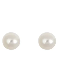 Flash Sale ⌛ 14K Yellow Gold 4mm Round Pearl Stud Earrings by Belk & Co. 💯 -DealsBelk & Co. Store Belk 18720