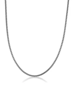 Discount 👍 Stainless Steel 3 Millimeter Round Box Chain Necklace, 24 Inch by Belk & Co. 🔔