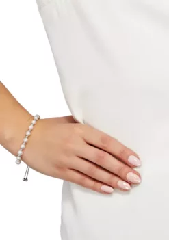 Top 10 🎁 18.7 ct. t.w. Freshwater Pearl Bolo Bracelet in Sterling Silver by Belk & Co. ✔️ -DealsBelk & Co. Store Belk 19001
