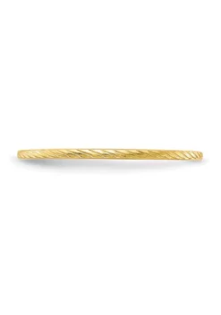 Best deal 🔥 14K Gold 1.2mm Twisted Wire Pattern Stackable Band by Belk & Co. 🤩 -DealsBelk & Co. Store Belk 19079