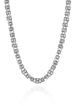 Brand new ❤️ Men's Stainless Steel Byzantine Necklace by Belk & Co. 🛒