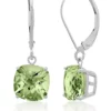 Deals 🧨 10k White Gold Green Amethyst Earrings by Belk & Co. 🧨