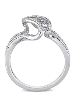 Wholesale 🔔 1/8 ct. t.w. Diamond Twist Ring In Sterling Silver by Belk & Co. 😉 -DealsBelk & Co. Store Belk 19149