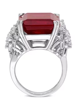 Cheap ✨ 27 ct. t.w. Created Ruby and 1.75 ct. t.w. Multi-Shape Diamond Halo Ring in 14k White Gold by Belk & Co. 🎉 7 Cheap ✨ 27 ct. t.w. Created Ruby and 1.75 ct. t.w. Multi-Shape Diamond Halo Ring in 14k White Gold by Belk & Co. 🎉 -DealsBelk & Co. Store Belk 19181