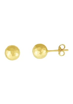 Promo 🤩 14KY Ball Post Earring by Belk & Co. 👏 -DealsBelk & Co. Store Belk 19216