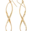 Outlet 🧨 Infinity Design Drop Earrings in 10K Yellow Gold by Belk & Co. 🌟