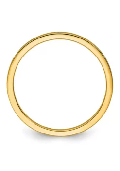 Cheap 🎉 10K Gold 1.2mm Flat Satin Stackable Band by Belk & Co. 😉 -DealsBelk & Co. Store Belk 19320