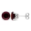 Coupon 👏 4 CT TGW Garnet Earrings in Sterling Silver by Belk & Co. 🥰