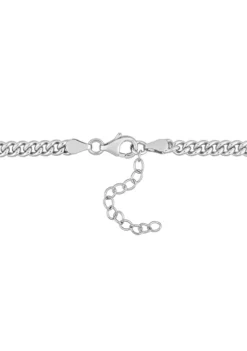 Flash Sale 🎉 Lab Created 7/8 CT TGW Created Emerald Chain Necklace in Sterling Silver by Belk & Co. 👍 -DealsBelk & Co. Store Belk 19419