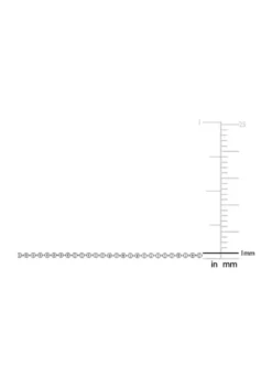 Cheapest 🎁 Sterling Silver 1mm Ball Chain Bracelet by Belk & Co. 🔔 -DealsBelk & Co. Store Belk 19448