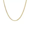 Best reviews of 😉 Stainless Steel 2 Millimeter Box Chain Necklace with Gold Tone Ion Plating, 24 Inch by Belk & Co. 😍