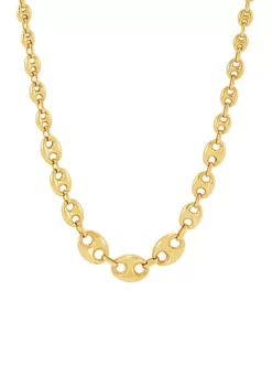 Budget 😀 Link Necklace in 10k Yellow Gold by Belk & Co. 🤩