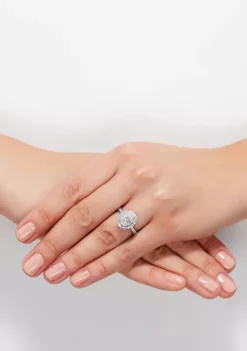 Best Sale 🔔 1.25 ct. t.w. Lab Created Diamond Ring in 14K White Gold by Belk & Co. 👍 -DealsBelk & Co. Store Belk 19648