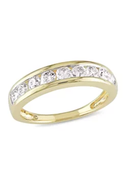 Flash Sale ✨ 3/4 ct. t.w. Diamond Anniversary Band in 14K Yellow Gold by Belk & Co. 🧨
