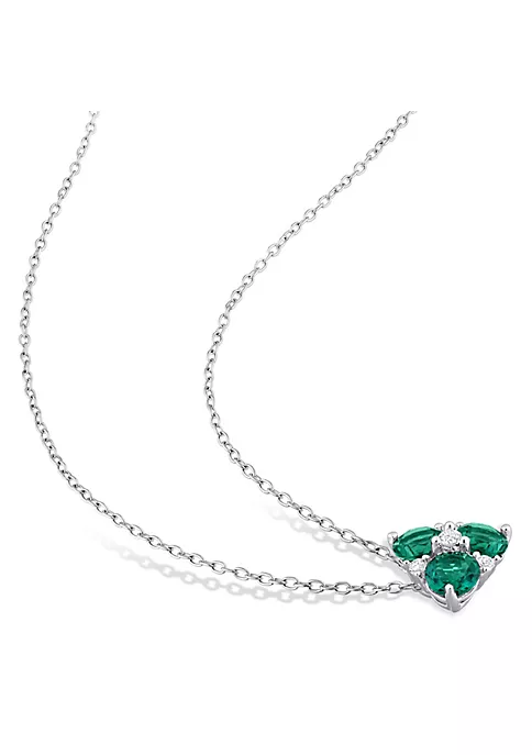 Best reviews of ๐ Lab Created 2-Piece Set of Created Emerald and Created White Sapphire Earrings and Pendant with Chain in Sterling Silver by Belk & Co. ๐ 4 Best reviews of ๐ Lab Created 2-Piece Set of Created Emerald and Created White Sapphire Earrings and Pendant with Chain in Sterling Silver by Belk & Co. ๐ - Image 4