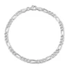 Best Pirce 💯 Sterling Silver 3.8mm Figaro Chain Bracelet, 7.5" by Belk & Co. 🌟