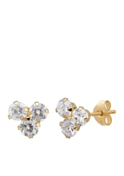 Best deal 😍 Created Sapphire Earrings in 10k White Gold by Belk & Co. 🎉 -DealsBelk & Co. Store Belk 1978