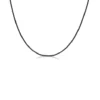 Best reviews of 🥰 Stainless Steel 2 Millimeter Round Box Chain Necklace with Black Ion Plating, 24 Inch by Belk & Co. ⌛
