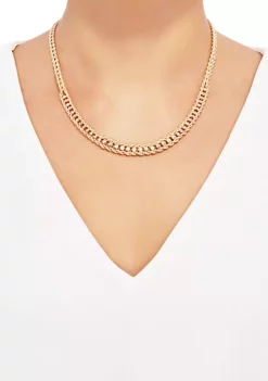 Hot Sale 😍 Double Row Rope Chain Necklace in 10k Yellow Gold by Belk & Co. ❤️ -DealsBelk & Co. Store Belk 19831